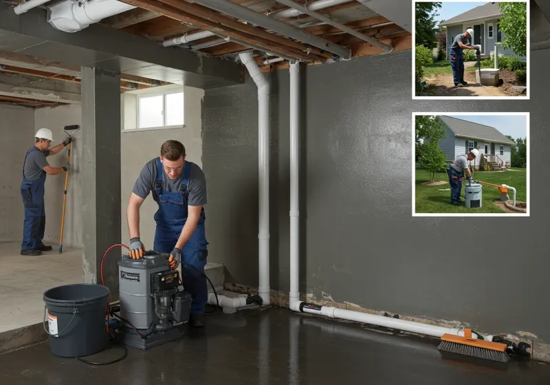 Basement Waterproofing and Flood Prevention process in East Farmingdale, NY